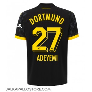 Borussia Dortmund Karim Adeyemi #27 Vieraspaita 2023-24 Lyhythihainen